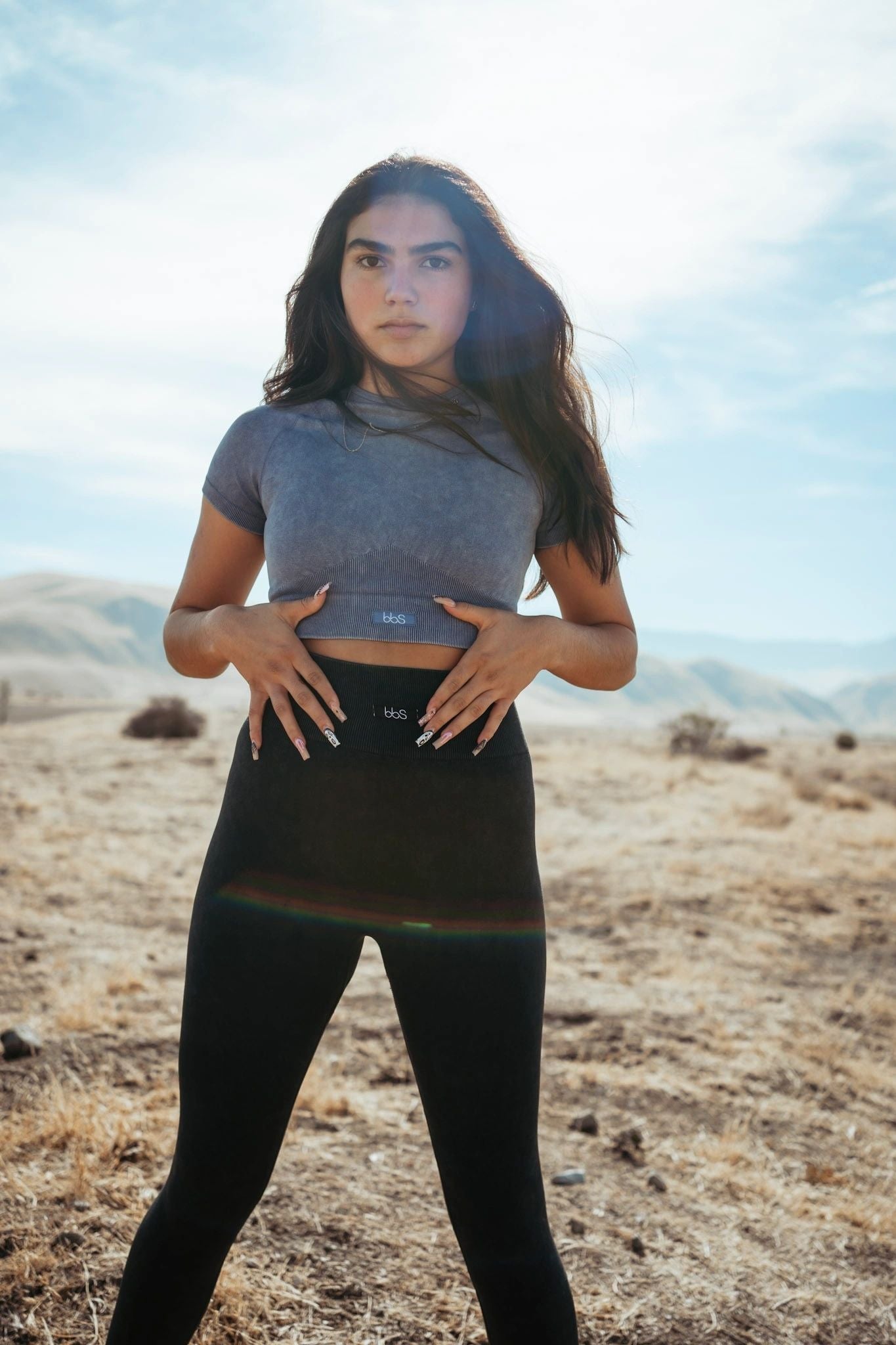Snatched Crop Bundle (Crop Shirt+ Sports Bra)